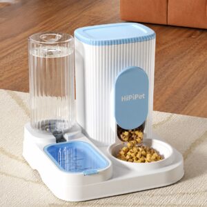 2'si 1 Arada Otomatik Kedi ve Köpek Mama Kabı & Su Sebili 2.4 L Mama Haznesi 1.3 L Su Haznesi